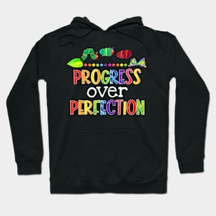 Progress Over   Teacher Back To School Hoodie